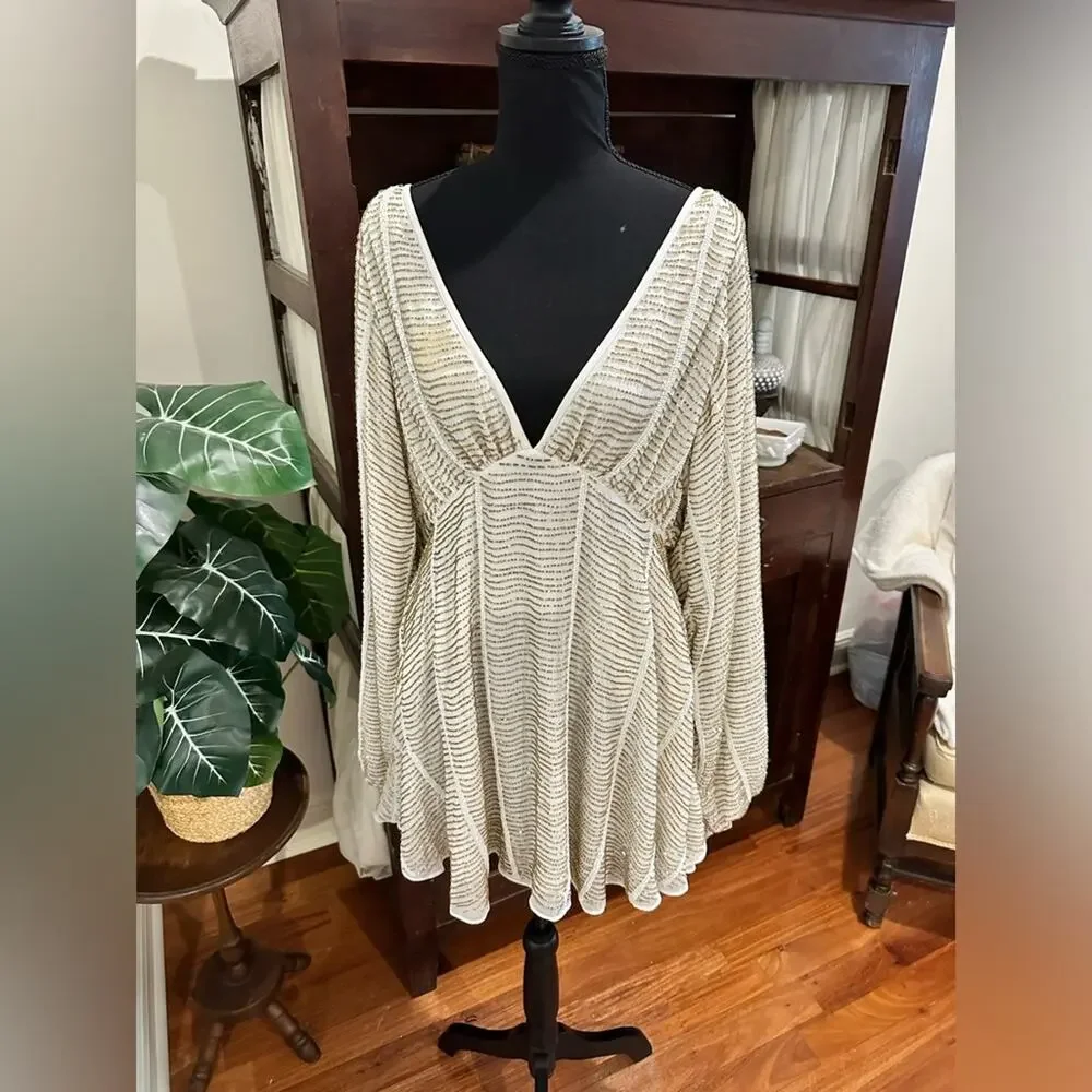 ASOS Design Embellished Smock Mini Dress - Picture 6 of 16